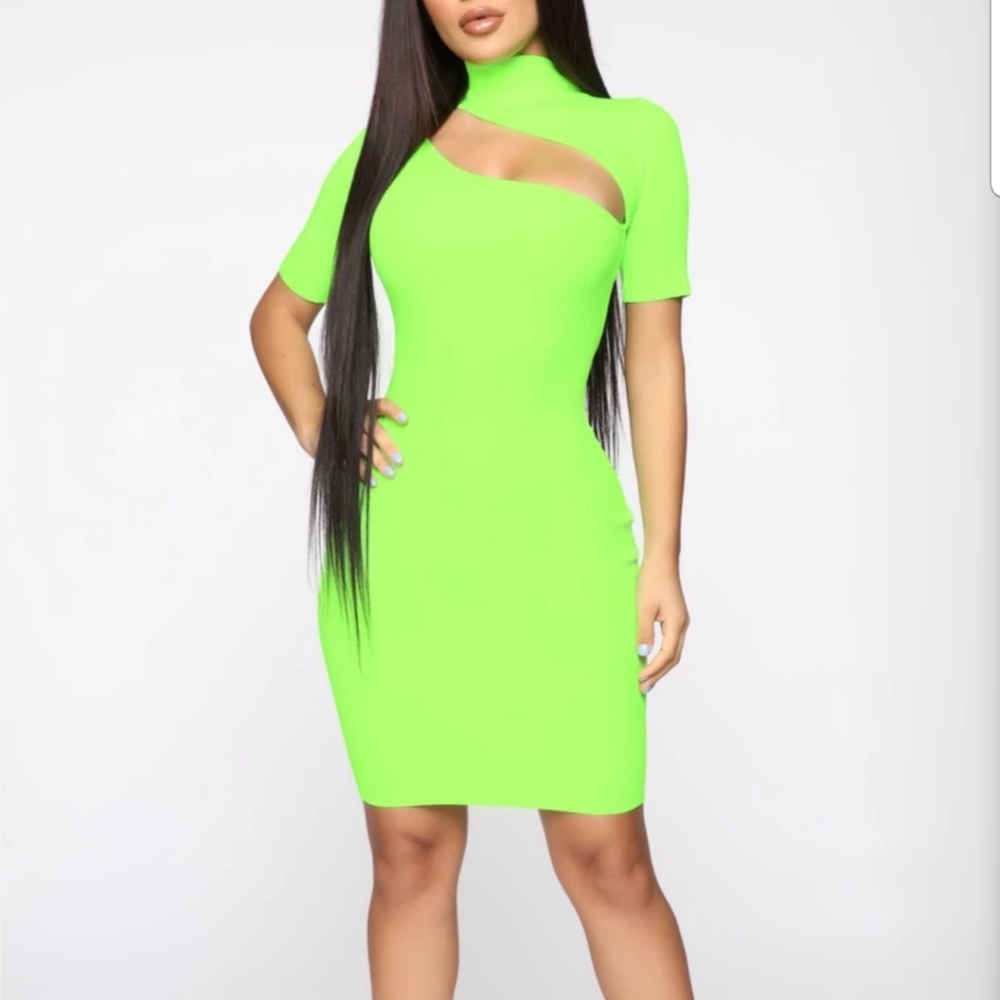 Neon green dess